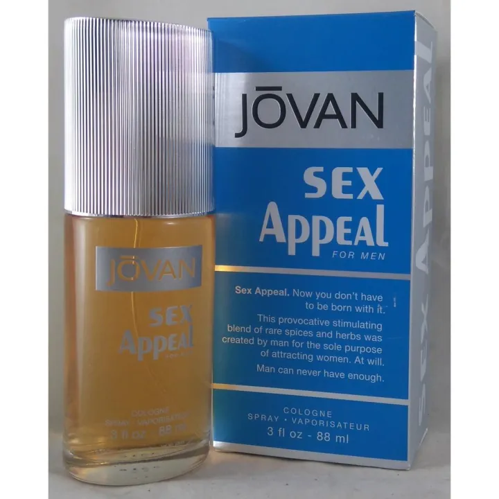 Jovan Sex Appeal For Men 88ml Cologne Lazada Ph 6816