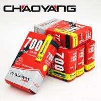 Chaoyang ของแท้700X18ท่อภายในรถลายแมลงวันตาย/25C ปากฝรั่งเศส48/60/80/100MM ขยายปากได้