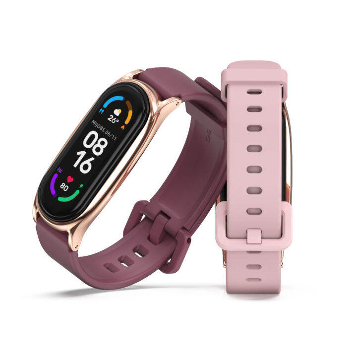 สายฐานสำหรับ-mi-band-8-7-6-5-4-3-miband-สายรัดข้อมือทั่วโลก8-7-6สายข้อมือซิลิโคนสำหรับสายซิลิโคนวง-xiaomi-mi-3-4-5