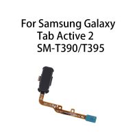 Kabel Fleksibel Sensor Sidik Jari Tombol Rumah Asli untuk Samsung Galaxy Tab Active 2 SM-T390/T395