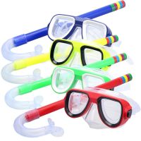 【YF】❀卍❀  Goggles Masks Swim Scuba Child Diving Kids   Snorkel Set Underwater Accessories