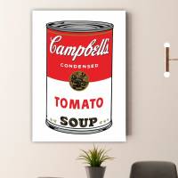 ของขวัญวันแม่. Andy Warhol Soup ของขวัญล้ำค่า,ภาพพิมพ์ผ้าใบ,ภาพถ่ายที่กำหนดเอง,ภาพถ่ายงานแต่งงาน,ภาพถ่ายครอบครัว,1ชิ้นกรอบไม้ด้านในหรือ Frameless