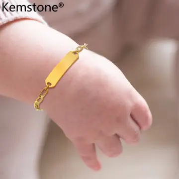 Childrens gold clearance chain bracelet