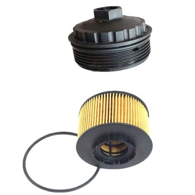 Engine Oil Filter with Housing Cap Seal Kit For Ford Transit MK6 Mondeo MK3 1088179 XS7Q6744AA