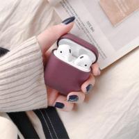 เคสหูฟังบลูทูธไร้สายสำหรับ Apple Airpods 1 2ของแท้ลูกอมหลากสีสำหรับ Apple AirPods ใหม่ PC กล่องเคสโทรศัพท์น่ารักแข็ง