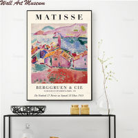 ภาพพิมพ์ศิลปะ Henri Matisse,View Van De Collioure, Moderne Kunst, Fauves,โปสเตอร์ Matisse,Idee,Moderne Wall โปสเตอร์ศิลปะภาพพิมพ์1ชิ้นมีกรอบด้านในหรือไร้กรอบ (การปรับแต่งประกอบด้วยผ้าใบวาดภาพและกรอบ)