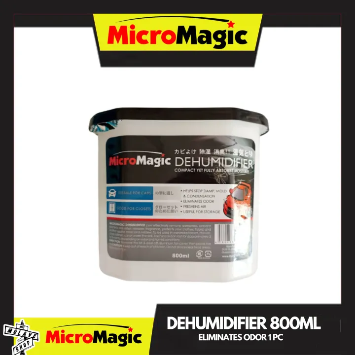 Micromagic Dehumidifier 800ml Unscented 1 Piece Only by Dub Project