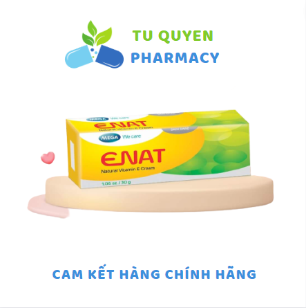 Enat Cream TUBE 30G Viên Uống Đẹp Da Enat 400 IU - Giúp Phòng Ngừa ...