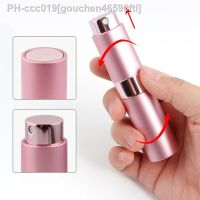 8ml10ml15ml metal aluminum perfume bottle cosmetic spray bottle portable empty refillable travel bottle sub-bottle liner glass