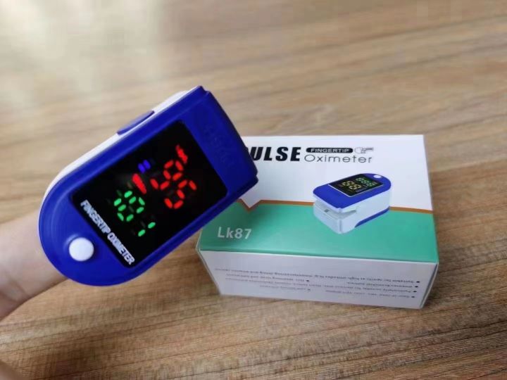 เครื่องวัดออกซิเจนปลายนิ้ว-รุ่น-lk87-pulse-oximeter-วัดออกซิเจนในเลือดและวัดชีพจร