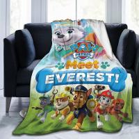 PAW Patrol Team Meet Everest Custom Blanket Ultra-Soft Micro Fleece Blanket Lovely Air Conditioning Blanket Fit Couch Bed Sofa for Adult Child Warm Camping Blanket 50x70inch