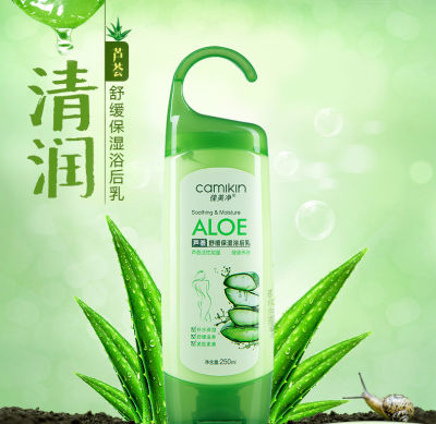 camikini aloe โลชั่นสารสกัดว่านหางจระเข้  ให้ความ  camikini aloeชุ่มชื้น โลชั่นบำรุงผิว