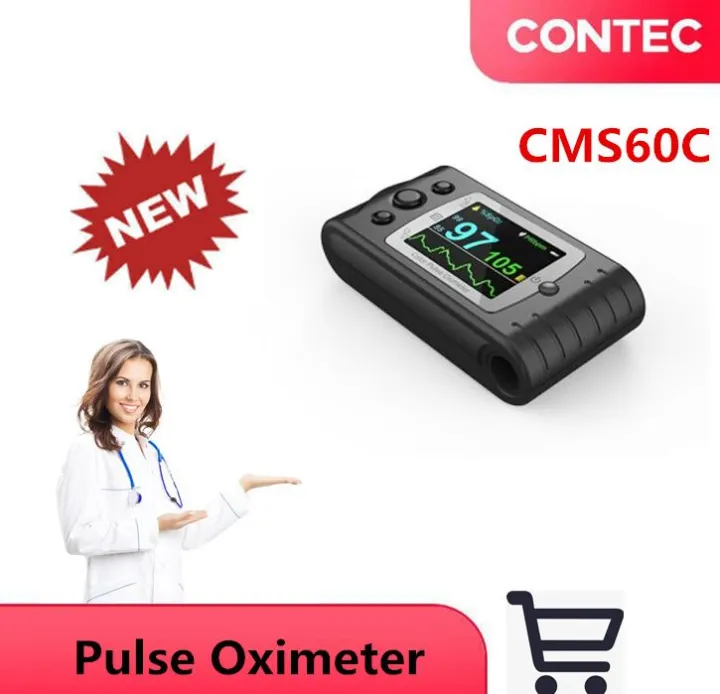 CMS60C Handheld Pulse Oximeter USB Blood Oxygen HR Monitor + Adult