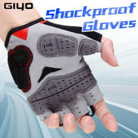 GIYO Summer Cycling s Gel Half Finger Shockproof Sport Gym s MTB Mountain Bicycle Bike s For Menwomen Antil-skip