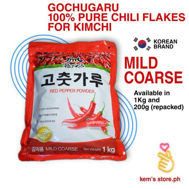 GOCHUGARU Korean Hot Pepper Flakes for Kimchi 1 kg Lazada PH