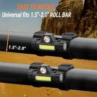 2Pcs สำหรับ U A Polaris RZR รถกอล์ฟ Universal Roll Bar Mount LED Dome Light สำหรับ Camper เรือเพดานในร่ม