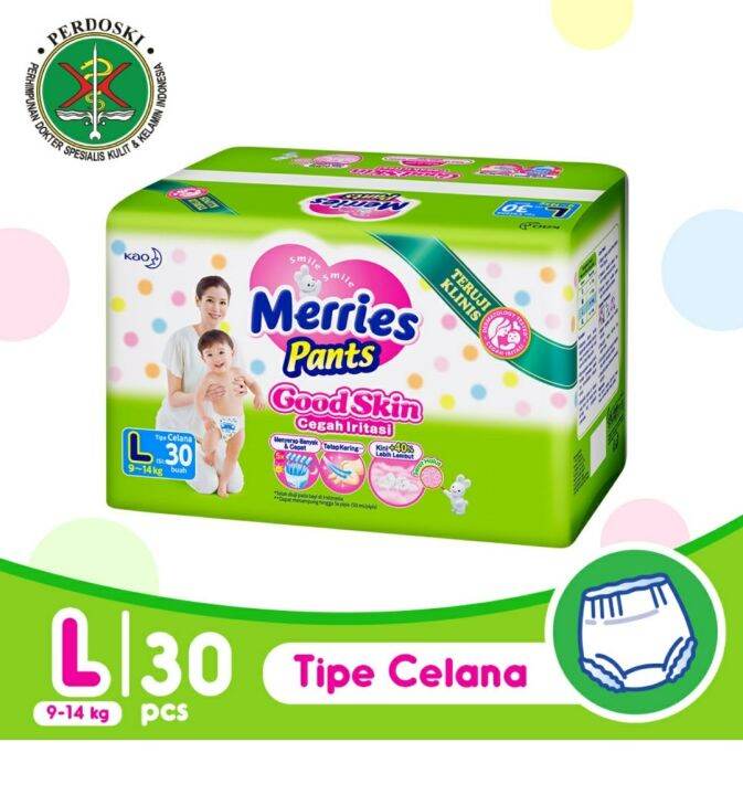 Merries Pants Good Skin L-30 | Lazada Indonesia