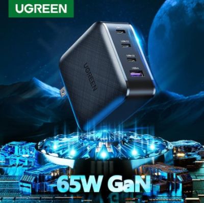 Ugreen PD 65W Charger GaN USB type C Charger for Apple MacBook Air iPad Pro Samsung Tablet Fast Charger for Nintendo Switch