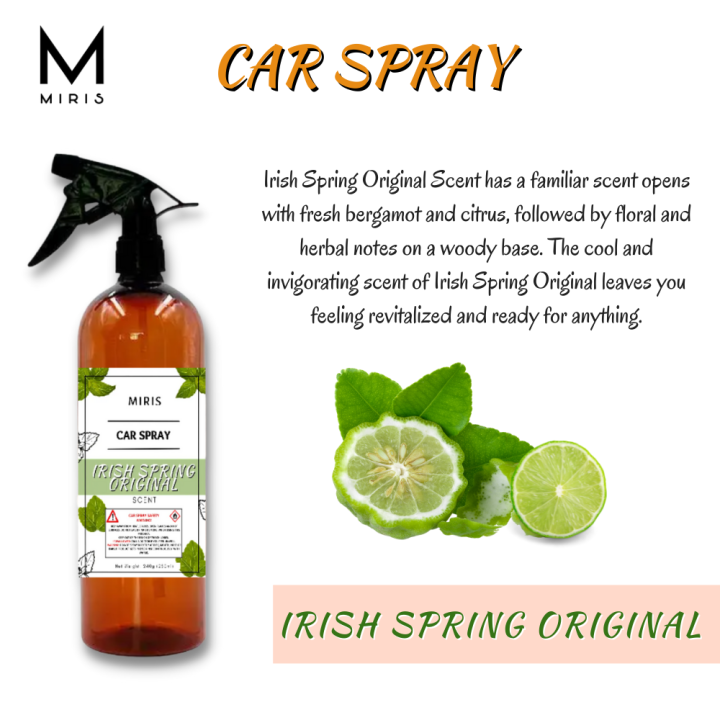 MIRIS Air Freshener For Car/Home, CITRUS SPRING ORIGINAL FLAVOR, Car ...