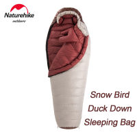 Naturehike Snowbird ถุงนอนฤดูหนาวเป็ดลง Mummy ผู้ใหญ่บ้านกลางแจ้งถุงนอน-15 ℃ Warm Ultralight กันน้ำ