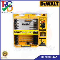 DEWALT ชุดดอกไขควง DT70708-QZ 25PCS Drill Drive Set