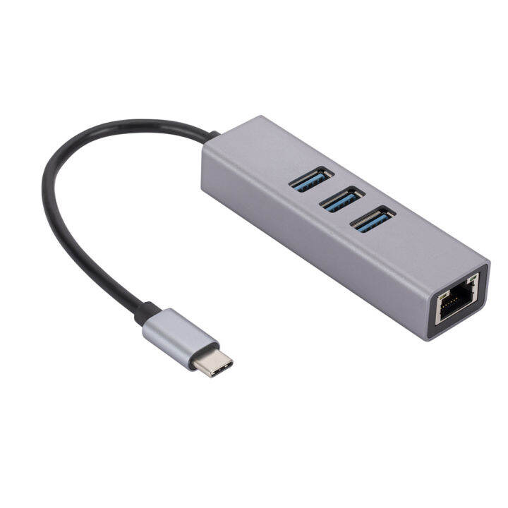 zp-usb3-0ไปยังพอร์ตเครือข่าย-rj45-usb-splitter-type-c-docking-station-การ์ดเครือข่าย-gigabit-3พอร์ต-usb3-0-hub