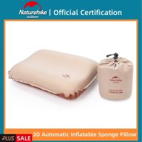 Naturehike 3D Comfortable Silent Sponge Pillow Outdoor Camping Travel Ultra Light Portable Easy Storage Inflatable Neck Pillow