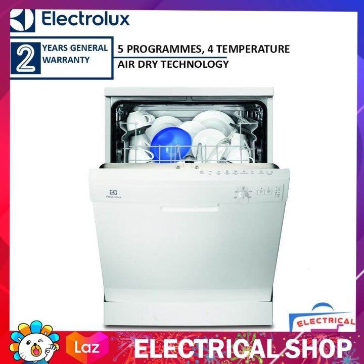 Electrolux Dishwasher ESF5206LOW Free Standing Air Dry Technology