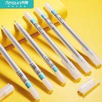 Gel Pen White Frosted Holder 0.5mm Office Not Dirty Hands Signature