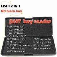 No box Lishi 2 in 1 key reader Tool HU66 HU92 HU87 NSN14 TOY38R CY24 B106 GM37 GM39 YH35R FO38 HY17 SZ14 KW14 key reader