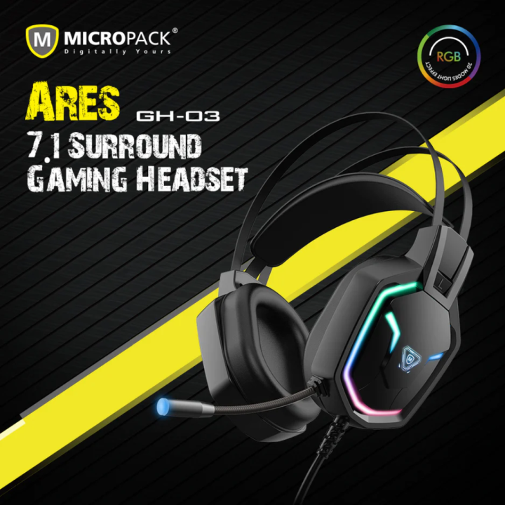 Gaming Headset MICROPACK (GH-03) - Gaming Headsets / Gaming Headphones ...