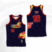 2023 NEWOutdoor กีฬา JAMES YAP RAIN หรือ SHINE ELASTO PAINTERS PBA Sublimated 3D Breathable บาสเกตบอล Jersey