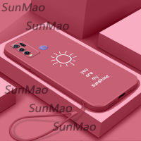 For เคสโทรศัพท์ Vivo Y30 ข้อความออกแบบกรณีซิลิโคนป้องกันกรณี