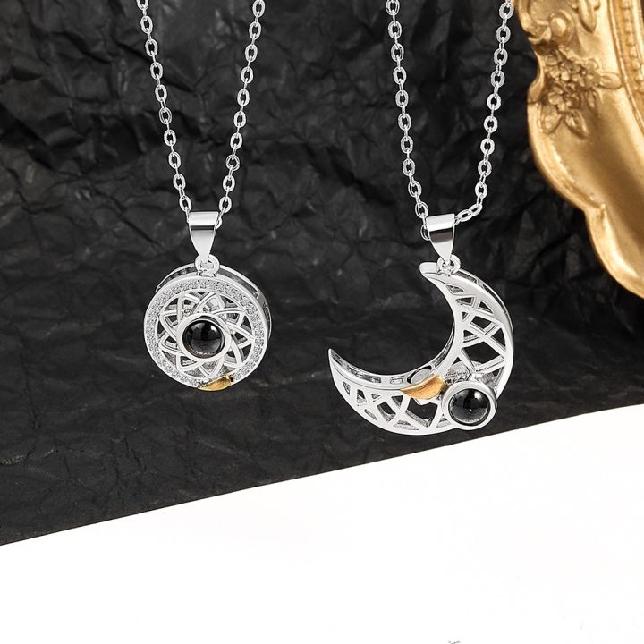 cod-925-sun-and-moon-projection-necklace-male-female-pair-simple-supply-pendant-clavicle-chain-neck