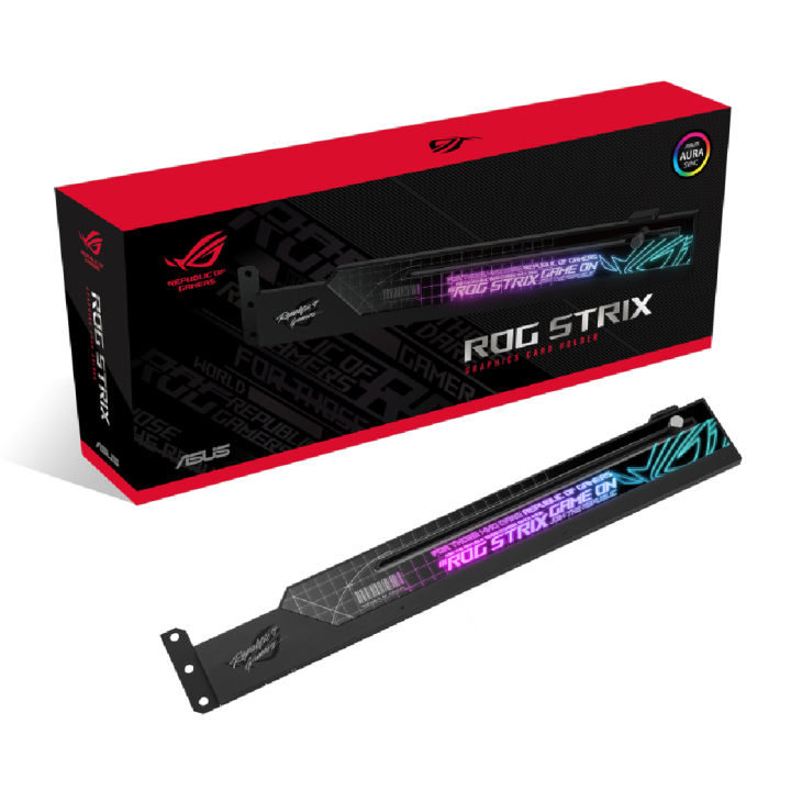 asus-rog-strix-graphics-card-holder-ชุดค้ำตัวการ์ดจอ-สินค้าแท้-100-ประกันศูนย์-asus-1-ปี