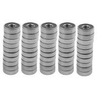 50Pcs 6000RS Shielded Deep Groove Radial Ball แบริ่ง10Mm X 26Mm X 8Mm