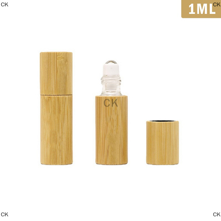 ck-1-3-5-10ml-ขวดไม้ไม้ไผ่น้ำหอมสแตนเลสม้วนน้ำมันขวดเปล่า