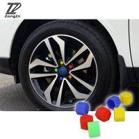 ZD 20Pcs Car Silicone Wheel Hub Screw Cover Cap For Toyota corolla Honda civic fit Alfa Romeo Mitsubishi asx lancer Mazda 6 cx 5