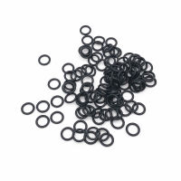 100Pcs Black O Ring Gasket CS 1/2/3mm OD 5mm-30mm Rubber Round O Type  Seal Washer