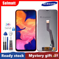 Salmatt 6.22นิ้วหน้าจอจอ LCD แบบดั้งเดิมสำหรับ Samsung Galaxy M10 SM-M105F M105F สัมผัสหน้าจอ LCD หน้าจอดิจิตอลประกอบสำหรับ Samsung Samsung Galaxy M10 M105 LCD