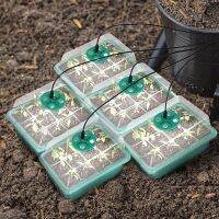 5Pcs Outdoor Seed Starter Tray with Base for Greenhouse Seeds Growing Farm