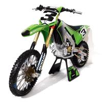 Newray รถจักรยานยนต์ของเล่นรถสำหรับเด็กผู้ชาย,KX450สำหรับแข่ง NO.3ของเล่นโมเดลรถจักรยานยนต์หล่อโลหะ