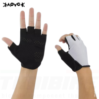 ถุงมือปั่นจักรยานครึ่งนิ้ว Kapvoe Half-Finger Cycling Gloves