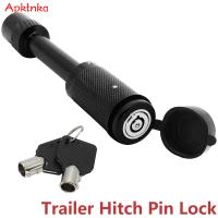 APKTNKA 58 "Truck Trailer Hitch Pin Lock For RV Truck Trailer Tow Receiver Universal Car Accessory With 2 Keys Trailer Lock