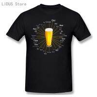 World Beer O Collar MenShirts In 45 Different Languages With Different Styles Of Simple Design Cotton Short Sleeve T-Shirts