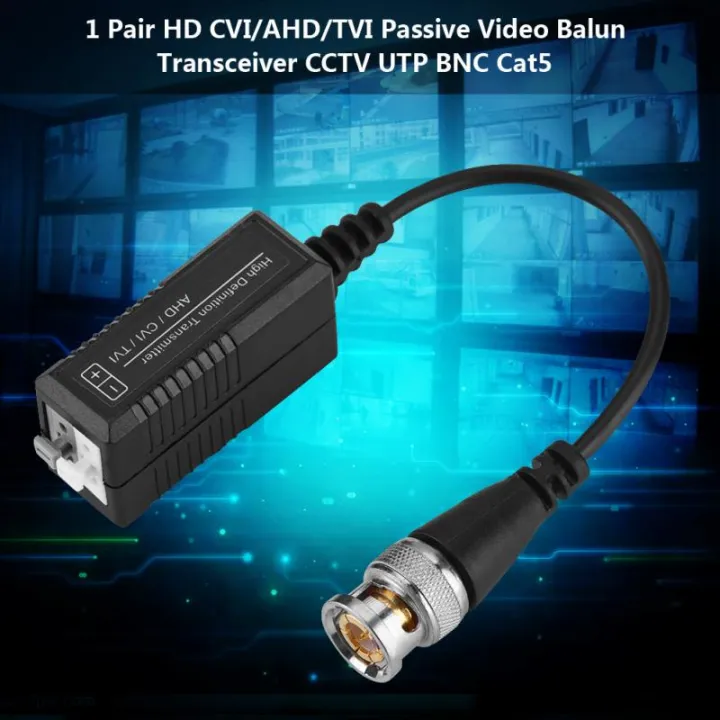 High Definition Transceiver Video Balun Plug Connector Passive to HDCVI