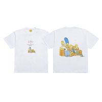 【ใหม่】เสื้อยืด พิมพ์ลาย AD Han Chao Chao brand Simpson เข้ากับทุกการแต่งกาย แฟชั่นสําหรับผู้ชาย และผู้หญิง