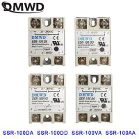 รีเลย์สถานะของแข็ง100A SSR-100 VA โมดูลโซลิดสเตทรีเลย์ AA SSR DD SSR-100VA SSR-100DD SSR-100DA SSR-100AA