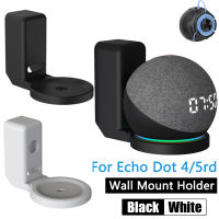 Echo Dot Wall Mount สำหรับ Alexa Echo Dot 4 5 3rd Generation ลำโพง cket ประหยัดพื้นที่พร้อมขาตั้งการจัดการสายไฟ