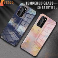 เนบิวลา เคสโทรศัพท์ HUAWEI P40 P40 Pro Pro+ Plus 4G 5G ฝาครอบกันกระแทกกระจกแข็ง 114